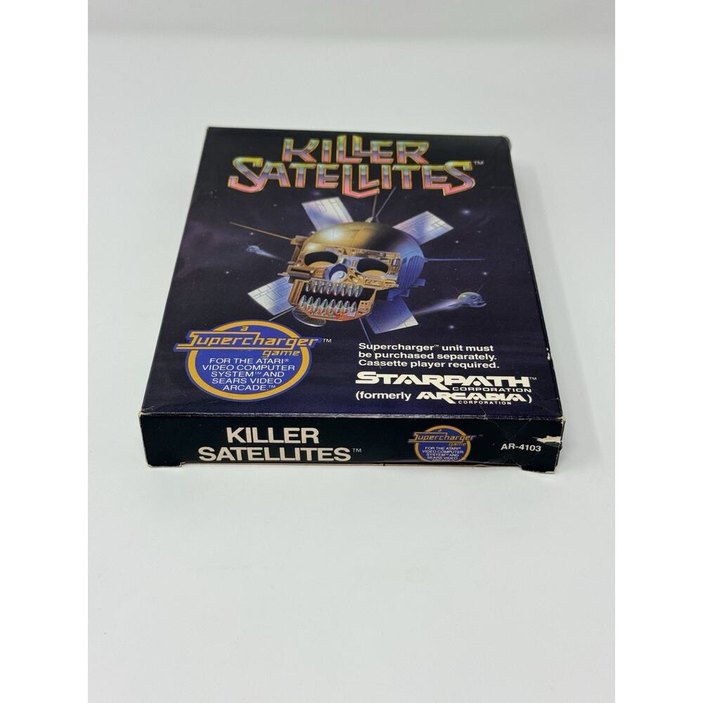 Killer Satellites Atari 2600 Starpath Complete CIB Tested - Picture 10 of 13